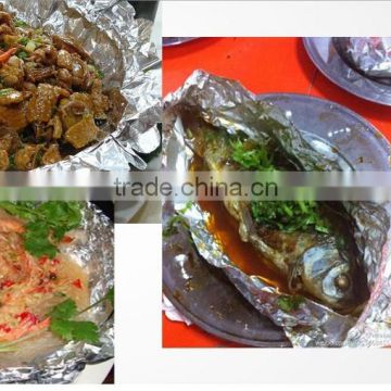 Baking embossed aluminium foil for lamination with SGS certificate factory price