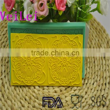 Silicone Fondant Molds 2015 Hot Sell Flower Lace Dctor Mould Cooking Cake For Cakes Jinhua VeiLei Baking Tool Factory