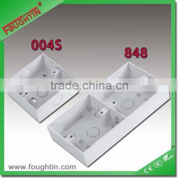 electric junction box white color 86 type of switch box