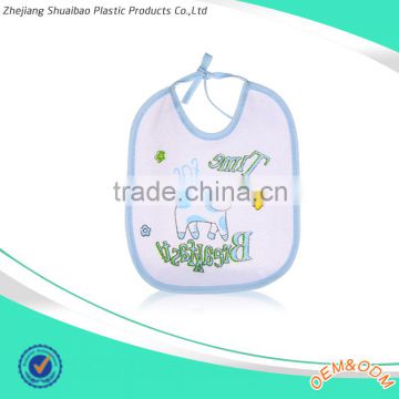 Jinhua Cartoon Cotton Plain Baby Bibs Manufacturer Disposable Baby Bibs