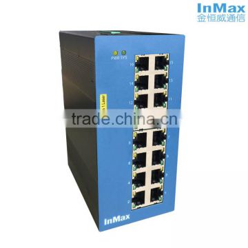 Smart grid 16 Port 10/100Base OEM Industrial Ethernet Switch Board