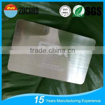 ZDCARD OEM top selling metal playing cards