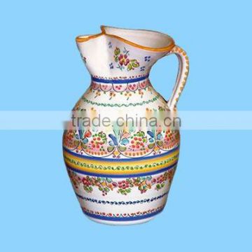 decorative ceramic spanish sangria pitchers