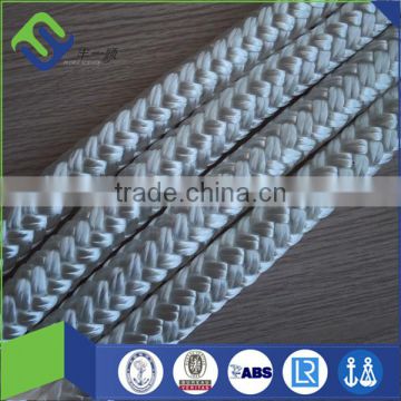 White 16mm nylon braided rope factory supply