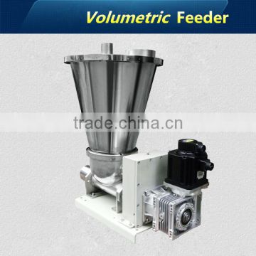 High precision loss-in-weight feeder for plastic extruder