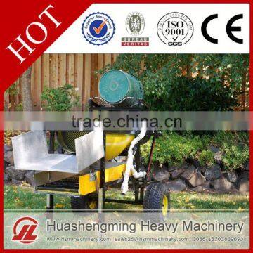 HSM Best Price Lifetime Warranty trommel with double layer screen