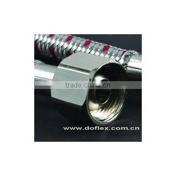 2015 Doflex new design high pressure 50cm EPDM Stainless Steel 304 Wire Braided flexible Hose