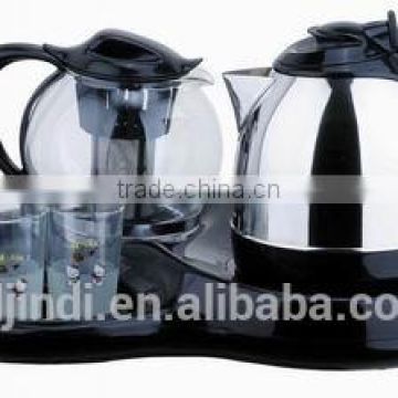 Hot sale 202# Stainless steel electric kettle set