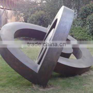 new product abstract bronze modern art sculpture decor garden