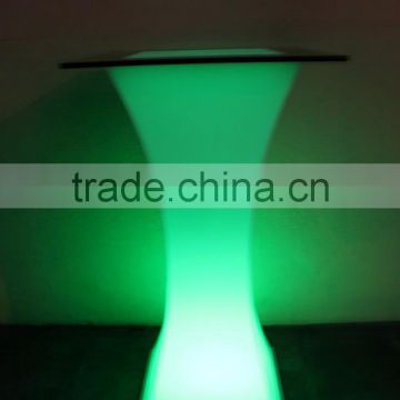 LED Lighted bar table/LED rental furniture/illuminous bar table