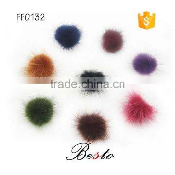 2016 New style bag accessory feather puff flower