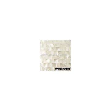 Mother of pearl shell mosaic tile, shell tile