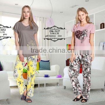 elegant 100 cotton summer pyjama for ladies