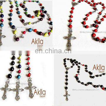 1 Pack: 50 Ecological and Organic Peruvian Rosaries with seeds