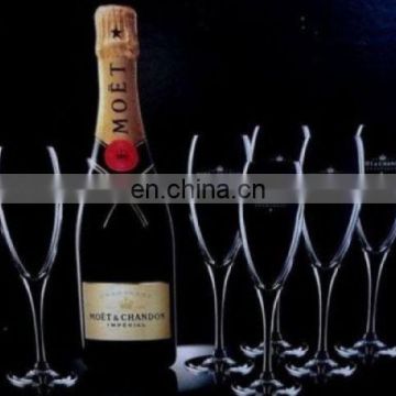 Clear MOET CHANDON CHAMPAGNE IMPERIAL FLUTES