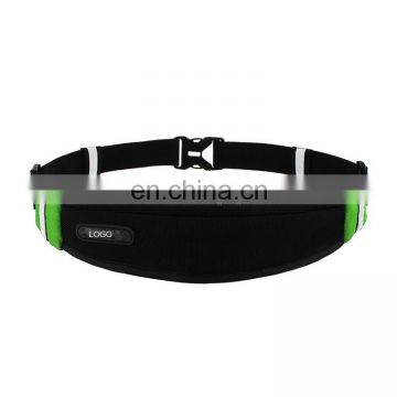 Sports waist pack race belt with workout pouch