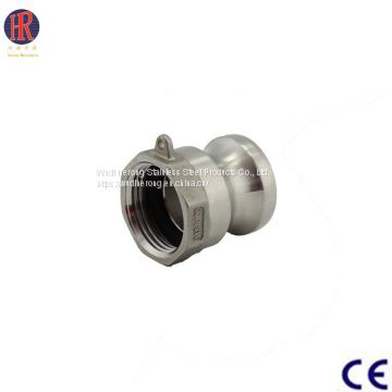 Stainless Steel Cam Lock Coupling Pipe Fitting Quick Release Cam And Groove Couping