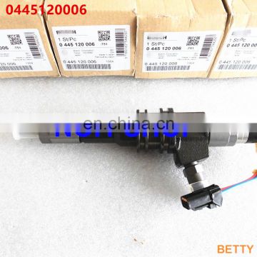 Genuine  and new  diesel 6M70 fuel injector 0445120006 nozzle DLLZ157P964