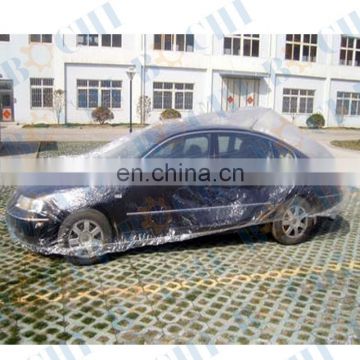 Disposable transparent and new PE material car full cover