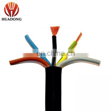 Rubber Insulated YC 3*2.5+1*1.5 Flexible Heavy Rubber Set Soft Cable
