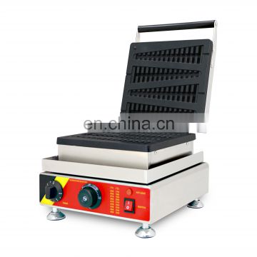 Commercial waffle stick maker belgium waffle maker for sale lolly waffle maker with oil pan