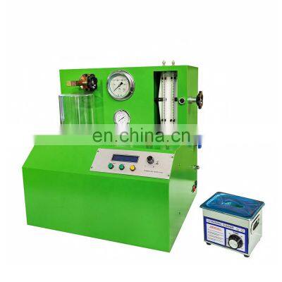 PQ1000 diesel injectors test stand diesel injection common rail system test bench with Ultrasonic Cleaner