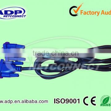 2016 factory wholesale AGV cable adapter connecting laptop to VGA indoor cable