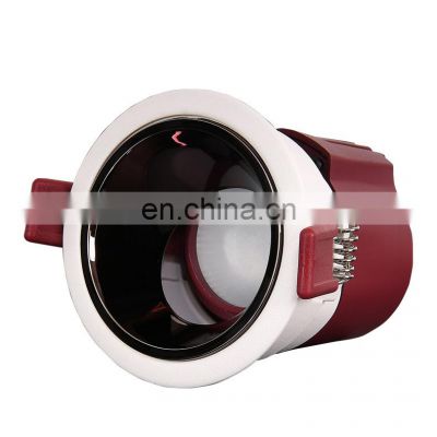 5W 7W 12W Ceiling Spotlight Indoor Bedroom Downlight for Hotel Office Market Wall Washer COB Down Lamp