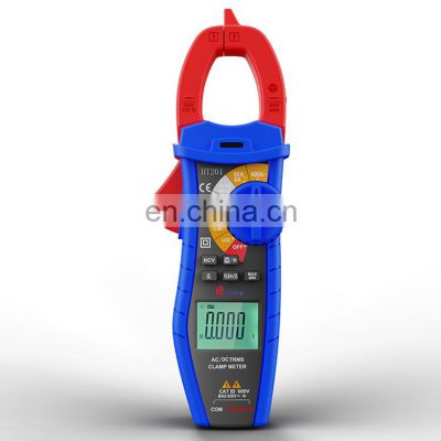 HT-201 Customizable High-precision 6000 Count 600V 600A AC/DC Digital Clamp Meter