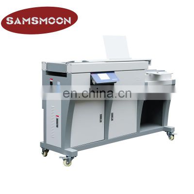 China Supplier Industrial Heavy Duty  Hot Melt Glue Binding Machine With 7Inch Touch Screen