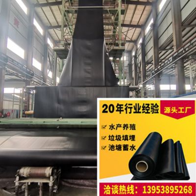 Water Proof  Geomembrane  10m wide  0.35mm thick double smooth surface