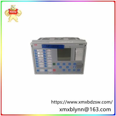 REF620 NBFNAANNNDA1BBN1XF    Feeder protection device   It can monitor the status of power system in real time