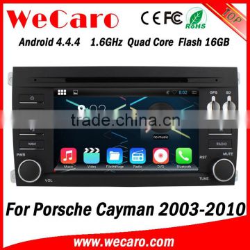 Wecaro Touch Screen WIFI 3G car dvd player for porsche cayman car gps navigation 2003-2010
