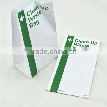 Inflight disposable printed vomit bag