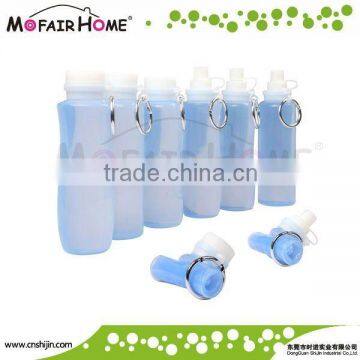 2012Newest foldable design 600ml ice sport bottle