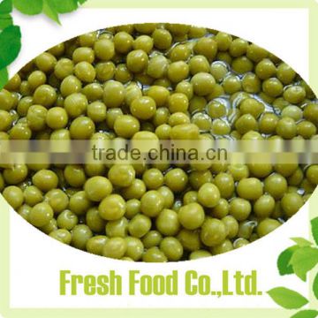Canned processed green peas
