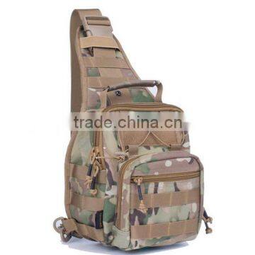 Military EDC Molle Tactical Gear Shoulder Sling Bag Pack Fly Fishing for Ipad 1000D CORDURA Nylon