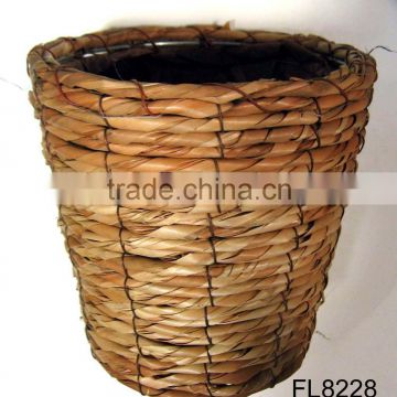 Hand Made Straw Basket