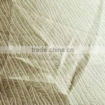 100% polyester flower embossed curtain fabric
