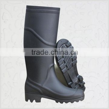 black PVC AN109 brand name shoes, PVC rain boots, rain boots price