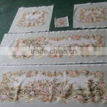 silk material Hand-made dinning room used french style sofa cover