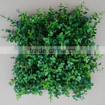 Wholeselling Wall Decorative Plastic Green Faux Boxwood Mat Grass Hedge Mat