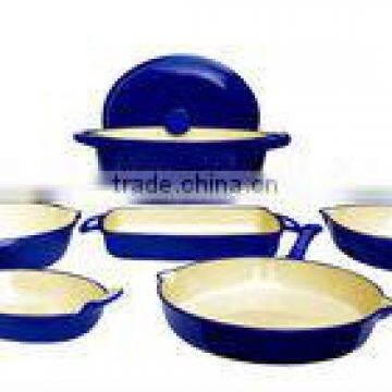 enamel coating cookware set