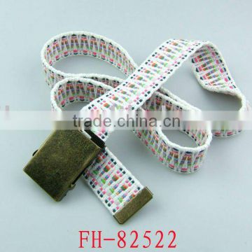 Double~faced Canvas Belt