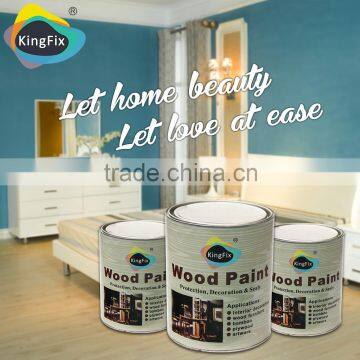 Trade assurance tranparent sealer wood furniture paint for interior decoration
