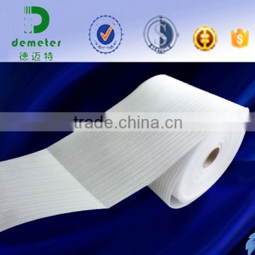 EPE white roll foam 11.5x18.5 with perforated line 0.8mm used in fruit packaging industry directly supplied by China factory