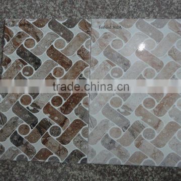 Hot sale 3d inkjet 250x400 wall tiles no cutting lazer