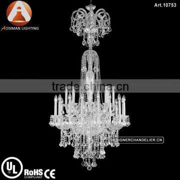 24 Light Elegant Bohemia Crystal Chandelier