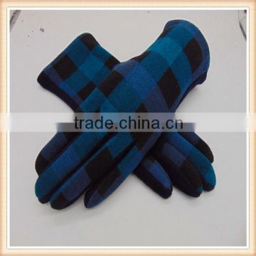 Thinsulated Touch Screeen Great Checkered Handmade Ladies Gloves Wholesale