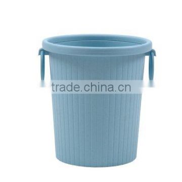 Circular Waste Bin with Clips and Handle
